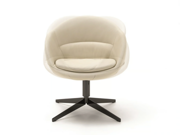 PRINCIPE MP.91/P - Swivel upholstered fabric easy chair by Arte Brotto - view 2
